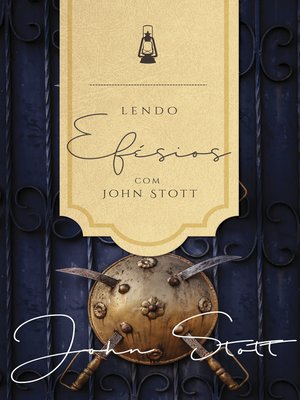 cover image of Lendo Efésios com John Stott